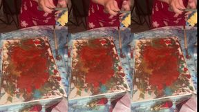 In Big Eyeglasses Asmr Acrylic Art Bloom in the Mist Part 2