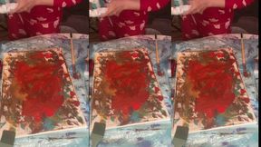 In Big Eyeglasses Asmr Acrylic Art Bloom in the Mist Part 2