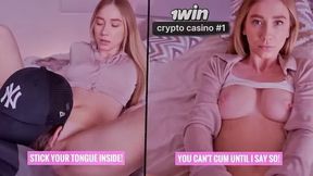 Femdom Milf Commands Obedience and Release