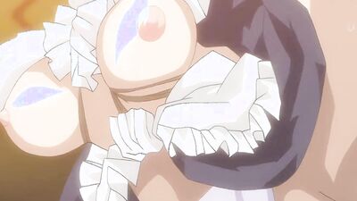 Upscale brunette milf gets her big tits and ass slammed hard in dark cartoon sex video