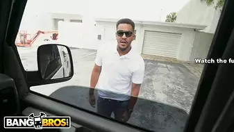 Hot - Big Booty Latin MILF Rose Monroe Joins Us For Reverse Bang Bus