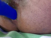 Preparing My Tight Black Ass For Daddy's Dick