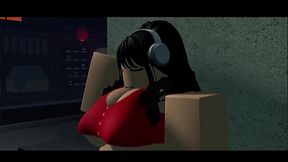 Thick slavic Roblox sucks a hybrid'_s massive monster penis