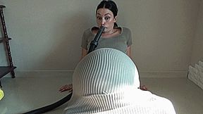 the vacuum cleaner bloated my belly