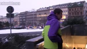 Czech Hunter: Arab-Boy Fun in the Freezing Cold
