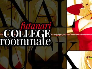 F4M - Erotic Audio - Futa College Roommate Gives U ANAL - Futanari Anal Bang