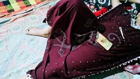 Amateur Bengali beauty takes huge cock in doggystyle at home