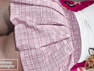 Chohi delight is a leggy secretary that likes her toes sucked in advance of that babe screws