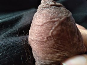 gay dude masturbates his cock with a lot of energy