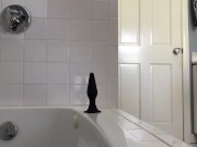 Daddy rides a plug and jerks his cock (Pt 1)
