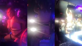 petite danse sensuelle nue et harnais ouverts lors de mon show porn !!!!