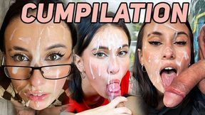 Top Blowjob Compilation with Facial and Sperm in Mouth