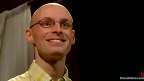 Maid-Dressed Crossdresser Gets Strap-Oned Hard by Mistress Madeline