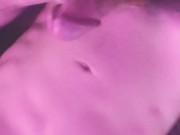 Denver Dubois jerks out milky cum load