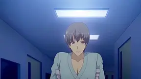 Old Man Dominates Busty Nurse as Boyfriend Watches – White Blue 4 Hentai