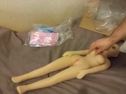 Unboxing Asian Mini Sex Doll - Nicole 80cm