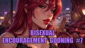 Bisexual Encouragement Gooning #7: Crimson Corruptress Bi Locker Trance