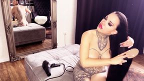 Fetish Hair Blow Dry