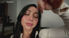 Chicana knows your games! She'll gobble you up for trying a fast one with her! GIANTESS VORE - MOV copy