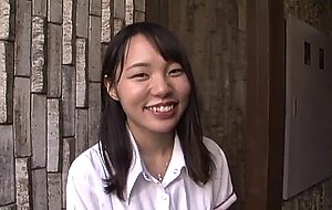Cute japanese teen swallows lots of cum