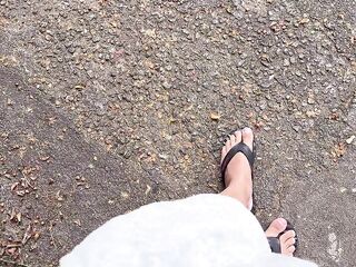 Hunk passenger touches female Uber driver! This chab pulls his cock without his panties and masturbates until this guy ejaculates all over her!