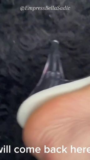 Sexy Transparent Platform Toes of Empressbellasadic