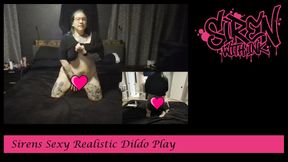 Sirens Sexy Realistic Dildo Play