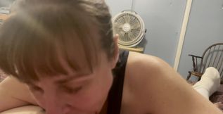 She’s so Excited to Suck Cock and Swallow Cum for All of You!