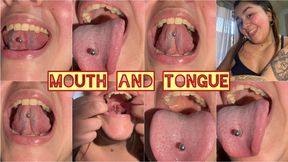 The depth of my mouth
