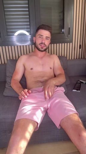I&#039;m talking to you while I&#039;m jerking off... and I hard just for you (JOI solo male)