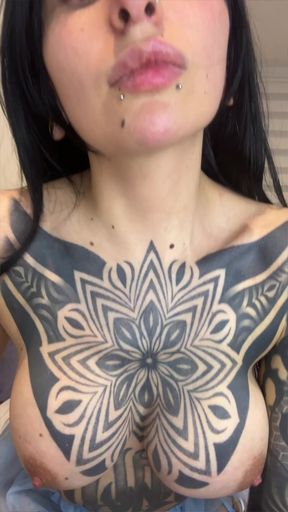 Tattooed beauty