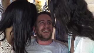 Hot MILF Cougar Threesome - Step-Mom & Daughter Share Husband's Dick