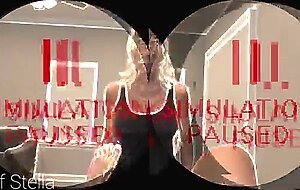 Stepmom caught me smelling her lingerie & fucked me in the matrix - milf stella freebie
