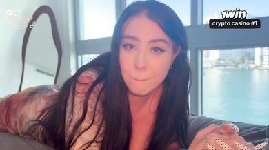 Hot Russian Step Sis Naked While Riding Doggy Style POV