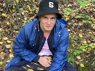 #376 Guy Catches Guy Jerking off in the Woods and Joins to Fuck Him