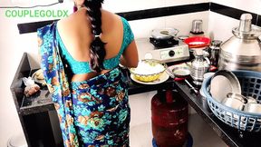 (Kitchen Sex) Mom's cooking till she gets eaten out, hard and fast, all night long.