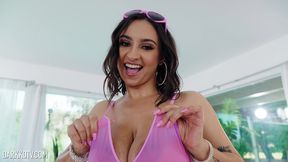 hailey rose blowjob tit fuck