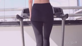 Running On Treadmill: Ass Focused