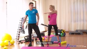Fitness Rooms - Katy Rose Is a Very Personal Trainer and Loves Cock