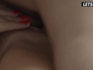 Czech Golden-haired GF Ria Sun Butt Stretched to Climax - WHITEBOXXX