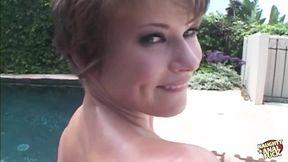 Double-tight missionary position &mdash;  her anus begging for impact
