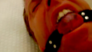 Watch as Hung Derek Pain struggles on getting his freedom from all tormenting