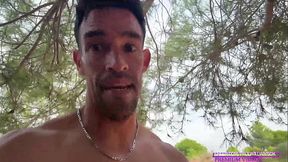 A normal day on an exhibionist life. Walking around naked in public