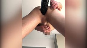 pov young ass fuck by huge dildo