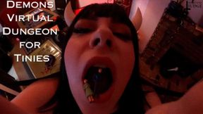 Demon's Virtual Dungeon for Tinies - SD - with Jane Judge as Cahrnilla, with Shrinking, Vore, Magic Control, JOI, Femdom POV and TTRPG DND High Fantasy