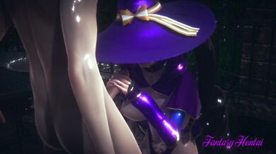 squirted hard in the rain genshin cosplay orgasm