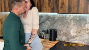 Trader Ordered Pizza But Seduced Girl Courier POVplot