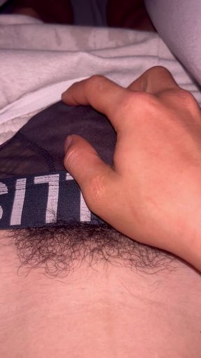 Let's Take a Look at My Hairy Cock Together, and Let's See How I Make My Cock Bigger