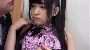 Petite Japanese Virgin Teen 18 talk to First Time Suck and Facial by old Guy at uncensored Porn