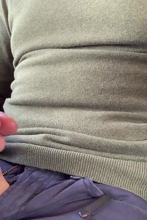 Jerking-off on the Train, Thick Cum
